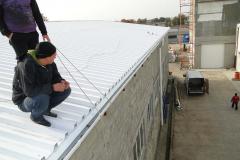 Монтаж и реконструкция металлической кровли склада 9